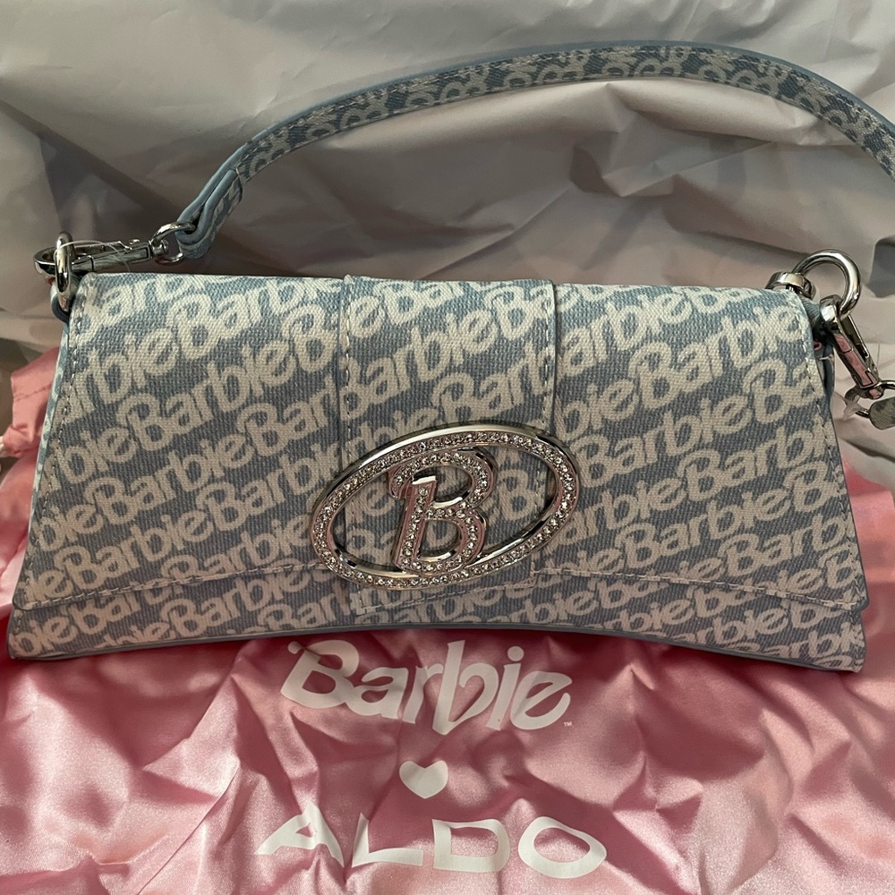 NWT Barbie x Aldo Blue Handbag - Picture 1 of 1